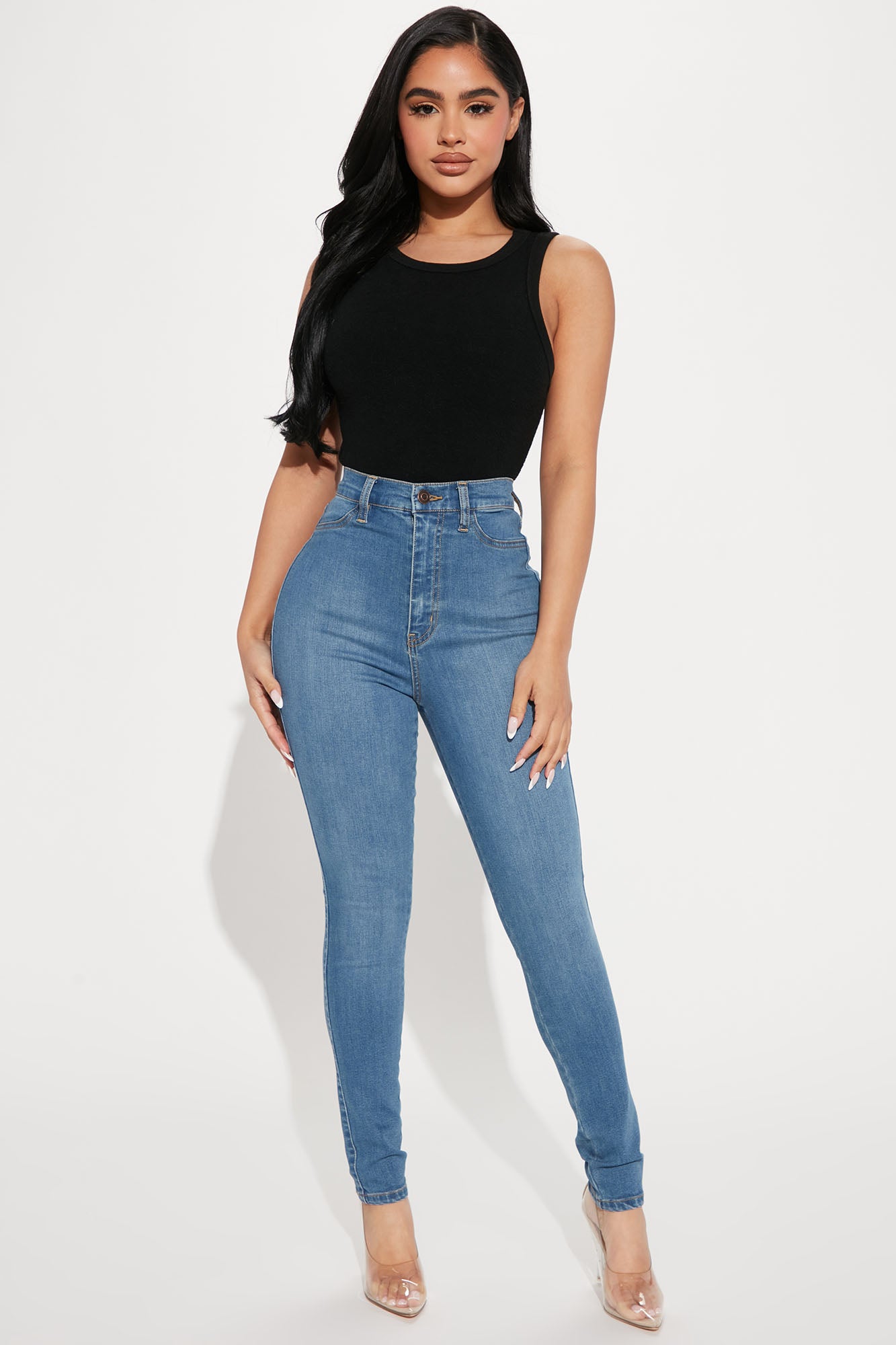 High-Waisted Rockstar Super-Skinny Jeans for Women | Old Navy